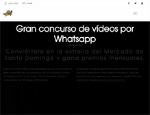 Tablet Screenshot of mercadosantodomingo.com